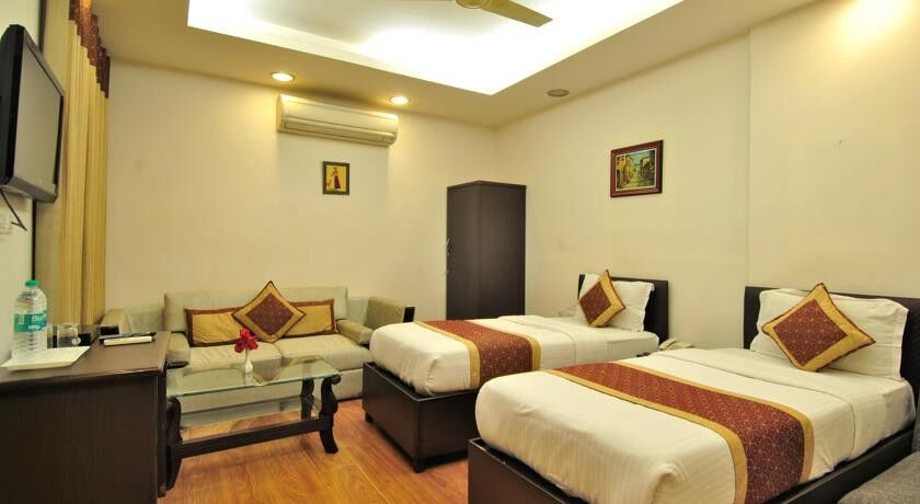 Hermitage By The Cosy Hotels Near Lotus Temple Neu-Delhi Exterior foto